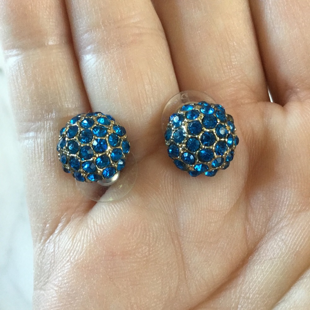 Jeweled Post Earrings